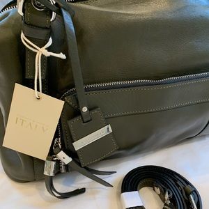 New Italian made leather bag.